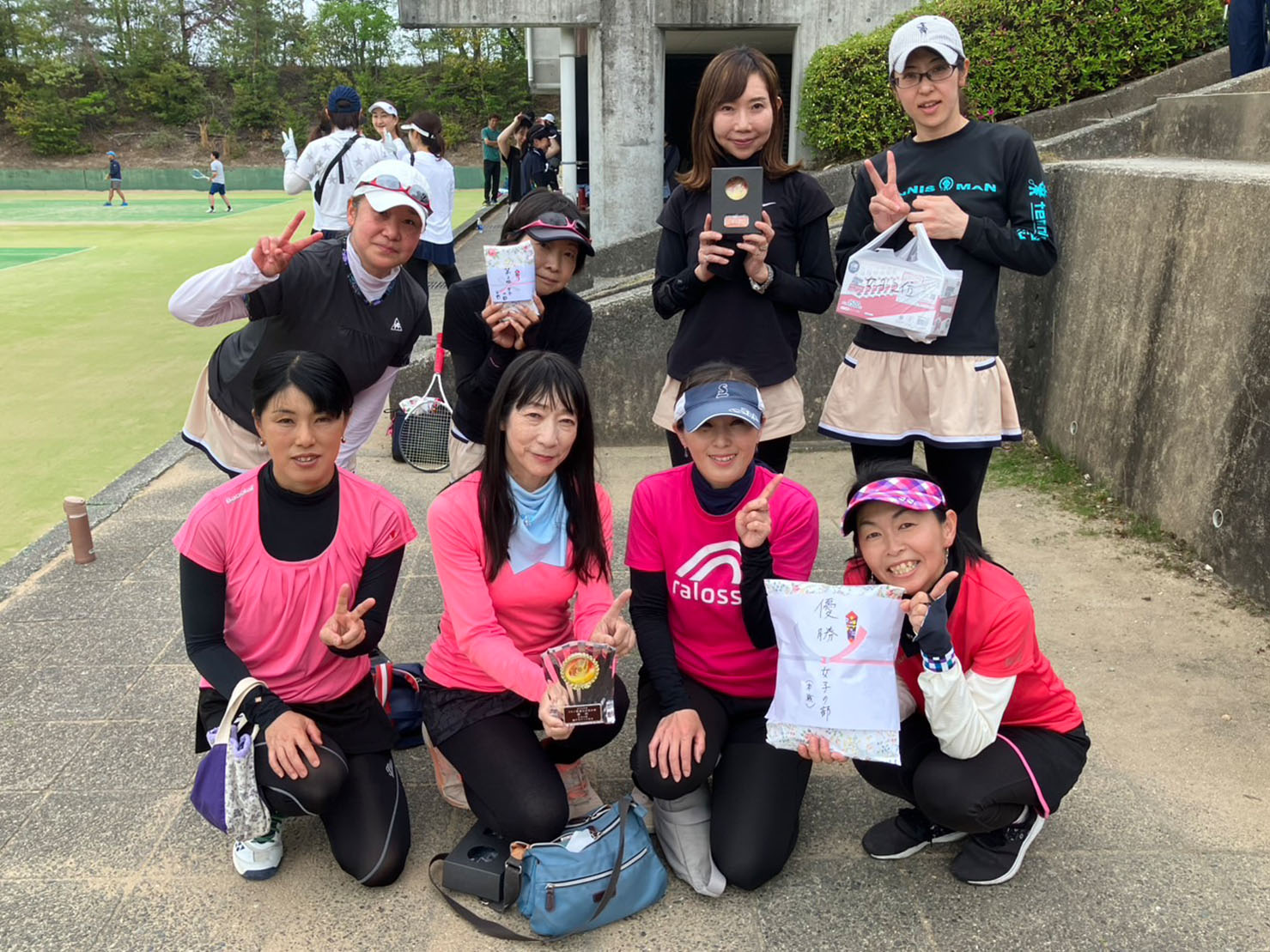 男子１位２位